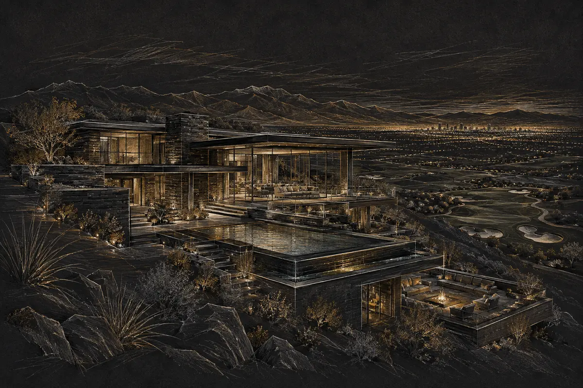 MacDonald Highlands architectural illustration
